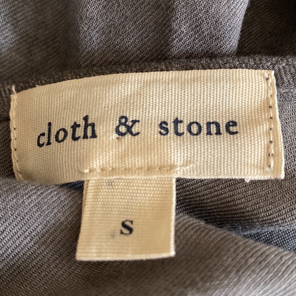 Cloth & Stone Gray Sleeveless Jumpsuit with Relaxed Fit - Picture 7 of 14
